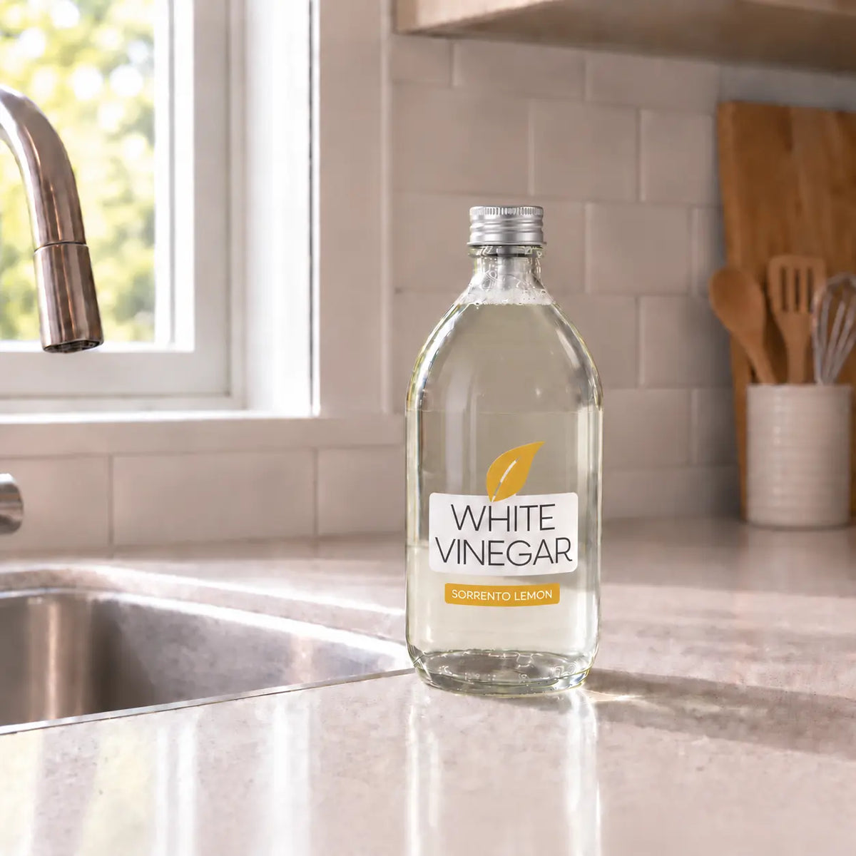 White Vinegar - Refillable Glass Bottle (500ml)