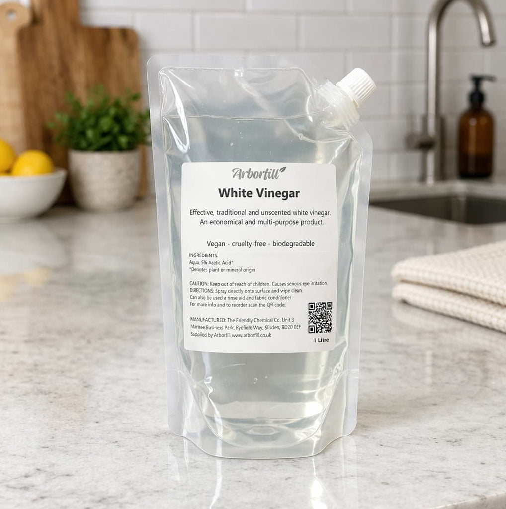 White Vinegar 1 Litre refill (Unscented or Sorrento Lemon)