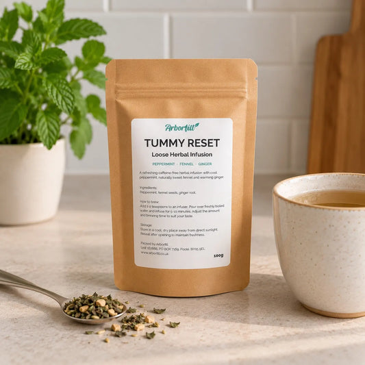 Tummy Reset - Peppermint, Fennel & Ginger Loose Herbal Tea